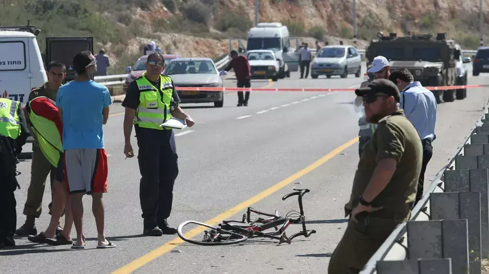 רוכב אופניים נהרג בתאונת פגע וברח בקציר, אפריל 2013 רוכב אופניים נהרג בתאונת פגע וברח בקציר, אפריל 2013