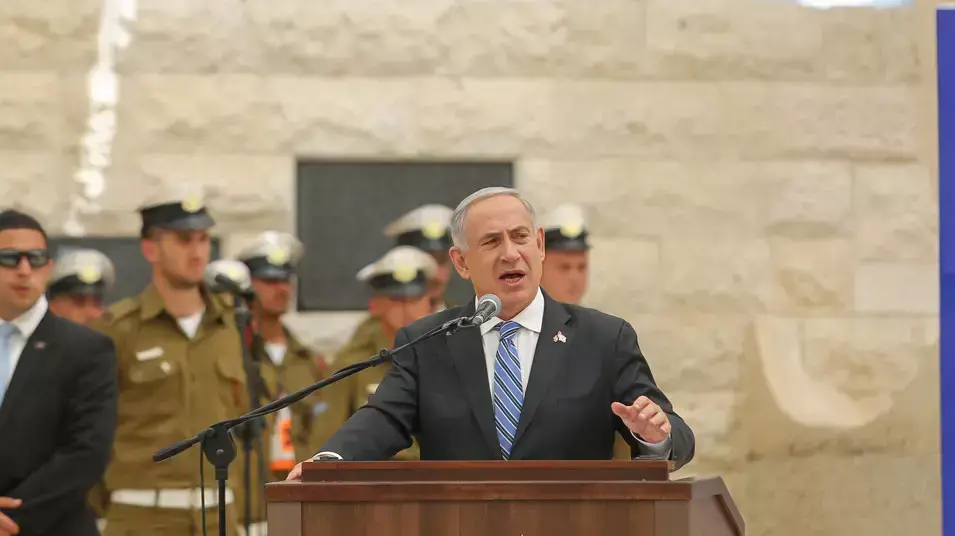 ראש הממשלה בנימין נתניהו בטקס לזכר יום הזיכרון לנפגעי פעולות האיבה ראש הממשלה בנימין נתניהו בטקס לזכר יום הזיכרון לנפגעי פעולות האיבה