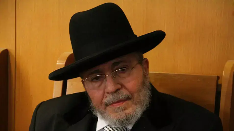 הרב שלמה שלוש, רבה הראשי של חיפה, אפריל 2013