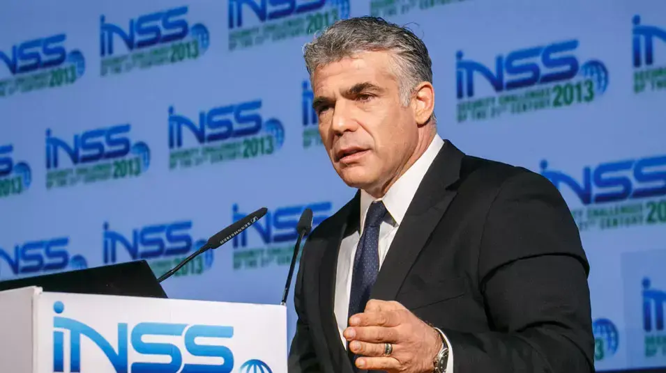 יאיר לפיד בכנס לאתגרי הביטחון של המאה ה 21, אפריל 2013 יאיר לפיד בכנס לאתגרי הביטחון של המאה ה 21, אפריל 2013