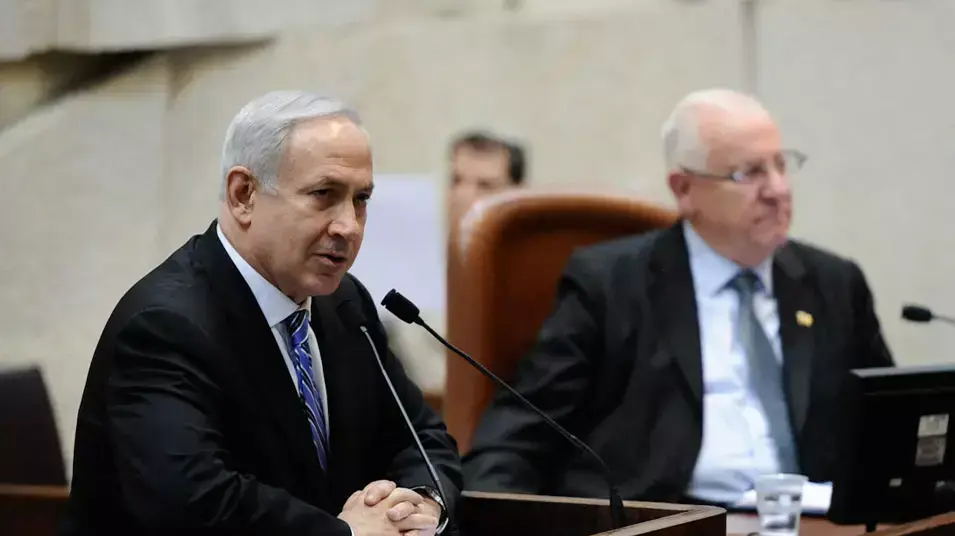 בינימין נתניהו במליאת הכנסת