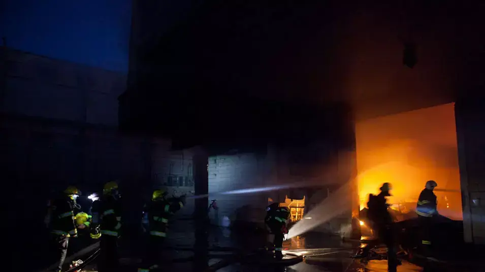 שריפה בראש העין שריפה בראש העין