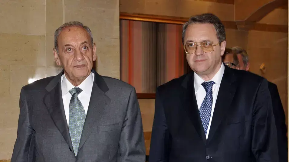 סגן שר החוץ הרוסי מיכאל בוגדנוב בביקור בלבנון סגן שר החוץ הרוסי מיכאל בוגדנוב בביקור בלבנון