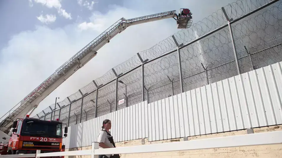 שריפה בכלא מעשיהו, אפריל 2013 שריפה בכלא מעשיהו, אפריל 2013