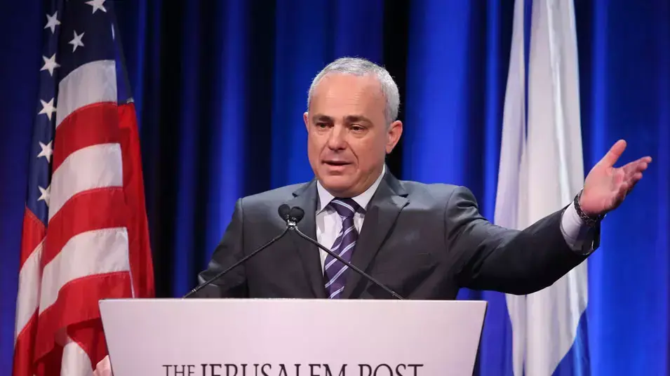 יובל שטייניץ בכנס ג'רוזלם פוסט בניו יורק, אפריל 2012