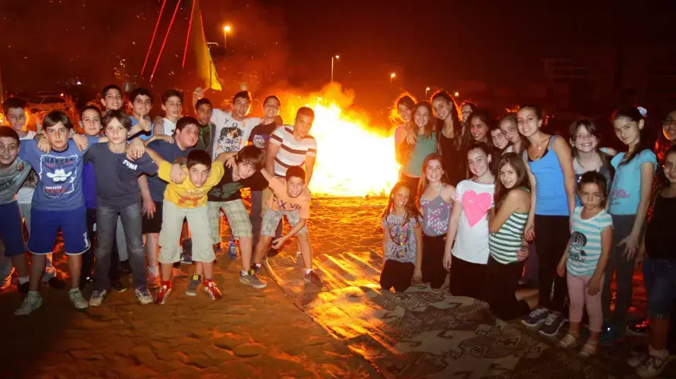 תלמידי כיתה ו' 3 בבית הספר "עדיני" בראשון לציון חוגגים ל"ג בעומר תלמידי כיתה ו' 3 בבית הספר "עדיני" בראשון לציון חוגגים ל"ג בעומר