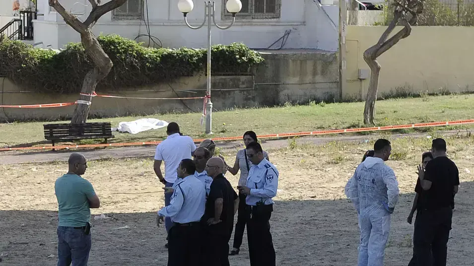 זירת הרצח באשדוד, אפריל 2013 זירת הרצח באשדוד, אפריל 2013