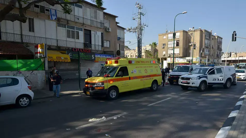 זירת ניסיון החיסול בפ"ת. אפריל 2013 זירת ניסיון החיסול בפ"ת. אפריל 2013
