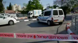 זירת ניסיון החיסול בפ"ת. אפריל 2013 זירת ניסיון החיסול בפ"ת. אפריל 2013