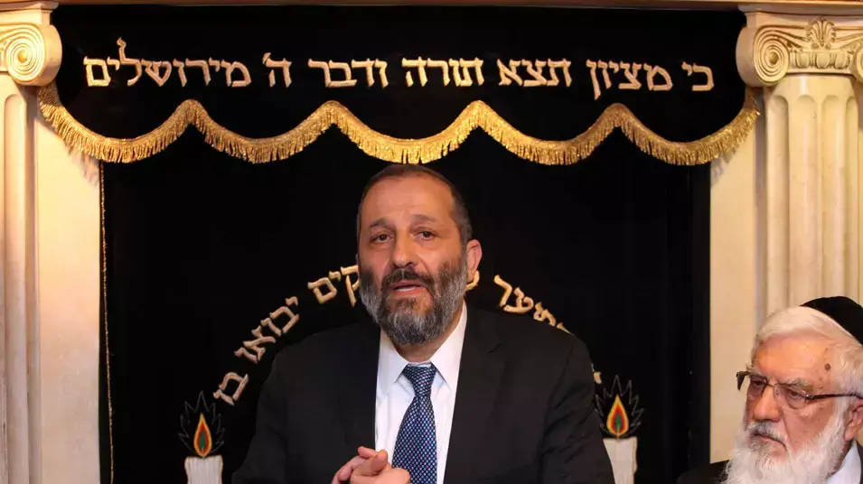 אריה דרעי מונה לראשות תנועת ש"ס אריה דרעי מונה לראשות תנועת ש"ס