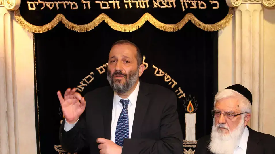 אריה דרעי מונה לראשות תנועת ש"ס אריה דרעי מונה לראשות תנועת ש"ס