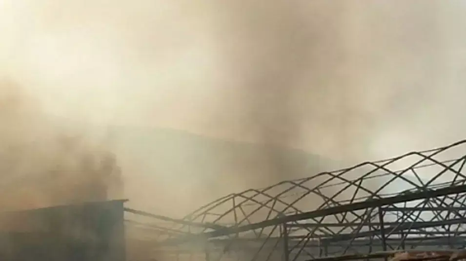 שריפה פרצה ליד מושב חמרה בבקעה