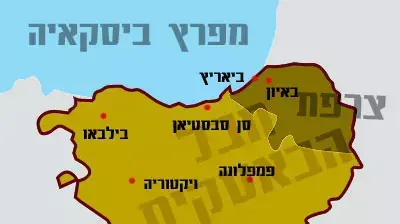 מפת חבל הבאסקים