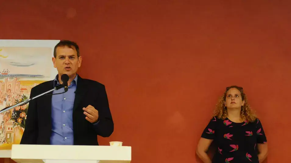ח"כ ניצן הורביץ מכריז על מועמדותו לראשות עיריית ת"א ח"כ ניצן הורביץ מכריז על מועמדותו לראשות עיריית ת"א