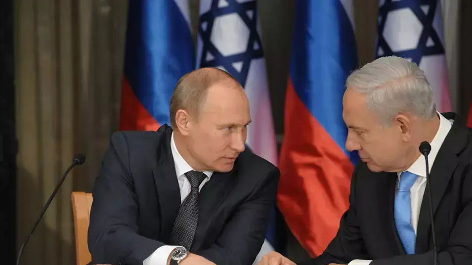 ראש הממשלה בנימין נתניהו עם נשיא רוסיה ולדימיר פוטין בבית רה"מ בירושלים, יוני 2012. ראש הממשלה בנימין נתניהו עם נשיא רוסיה ולדימיר פוטין בבית רה"מ בירושלים, יוני 2012.