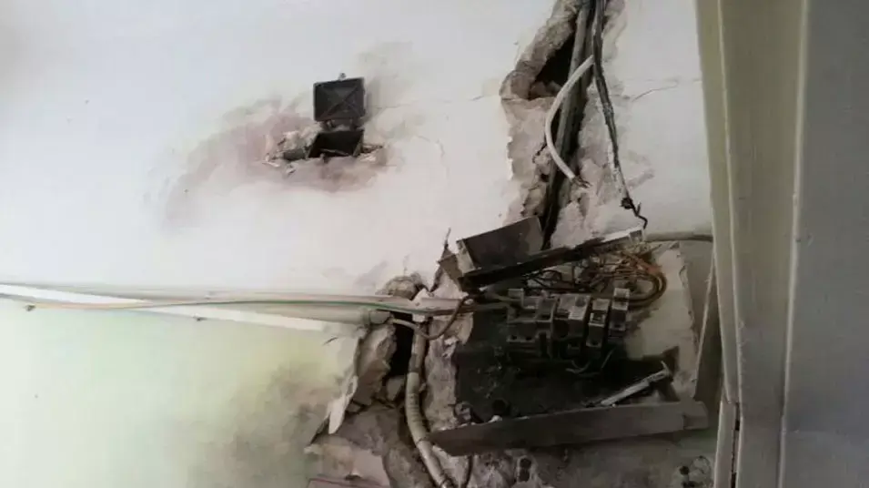 ברק פגע בגן ילדים בכפר ידידיה, 15 במאי 2013 ברק פגע בגן ילדים בכפר ידידיה, 15 במאי 2013