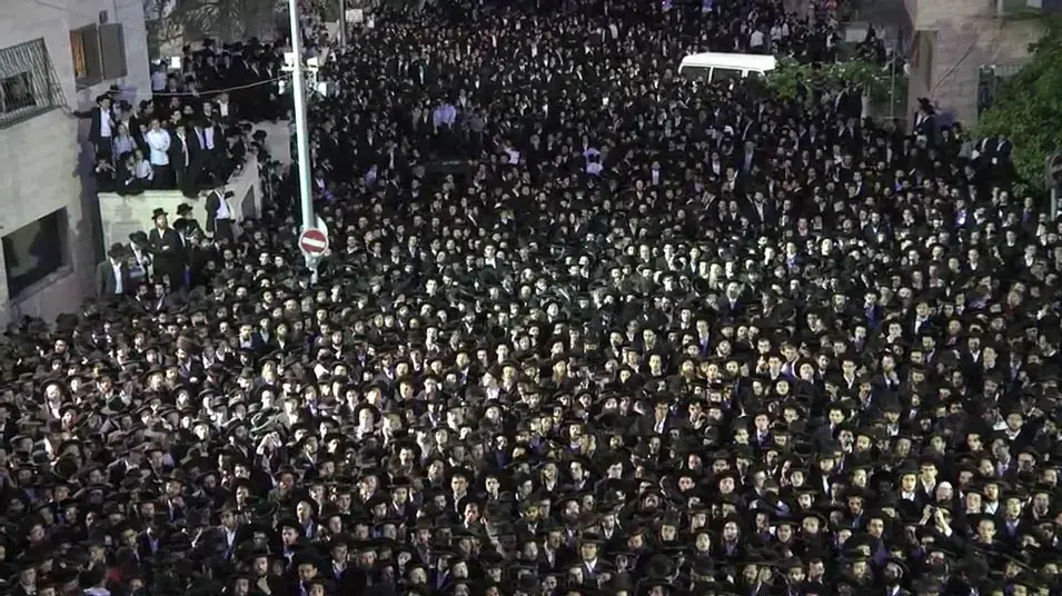 הפגנת חרדים נגד הגיוס בירושלים, מאי 2013 הפגנת חרדים נגד הגיוס בירושלים, מאי 2013