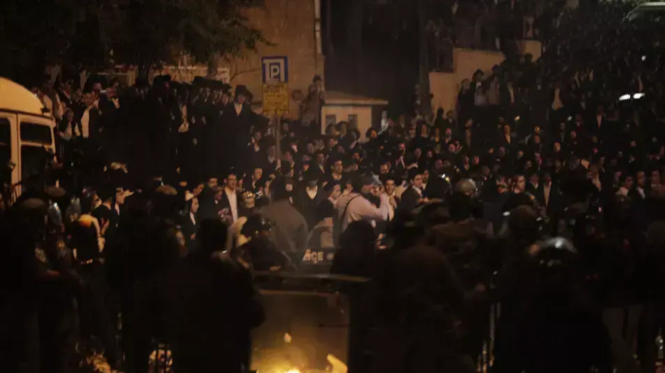 הפגנת חרדים נגד הגיוס בירושלים, מאי 2013 הפגנת חרדים נגד הגיוס בירושלים, מאי 2013