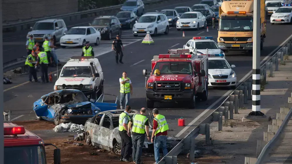 תאונת דרכים בכביש גהה בין שני רכבי יוקרה, 17 במאי 2013