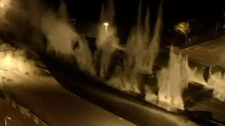 שיא ההרס: הגשר הארוך ביותר שפוצץ אי פעם בסין