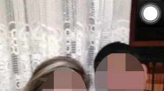 הדוקר שדקר את חברתו (משמאל) וניסה להימלט מהזירה בקריית אתא. מאי 2013 הדוקר שדקר את חברתו (משמאל) וניסה להימלט מהזירה בקריית אתא. מאי 2013