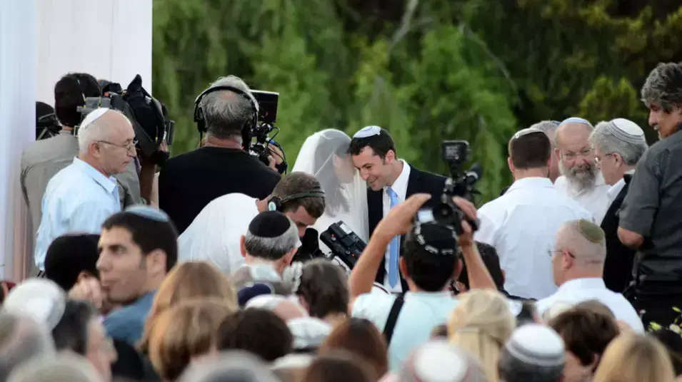 החתונה של ציפי חוטובלי ואור אלון. מאי 2013