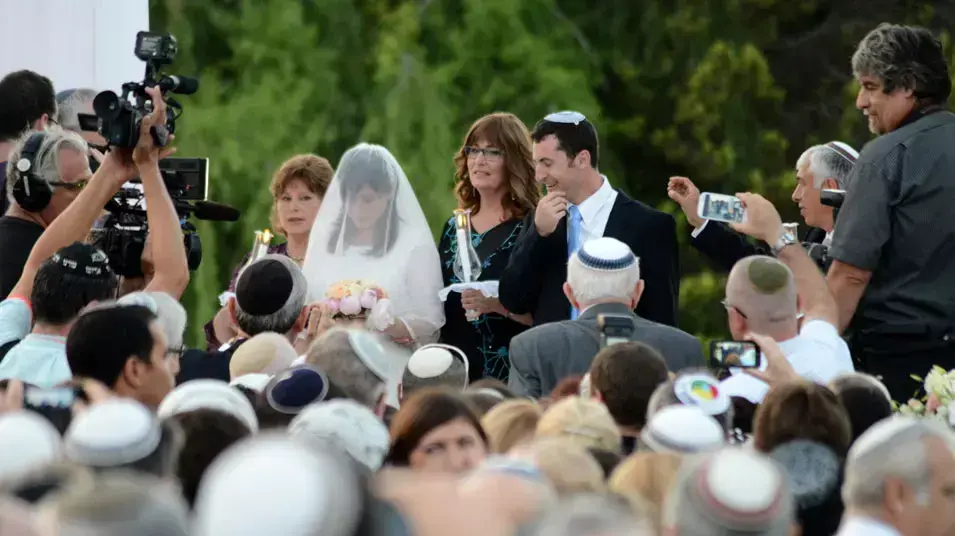 החתונה של ציפי חוטובלי ואור אלון. מאי 2013