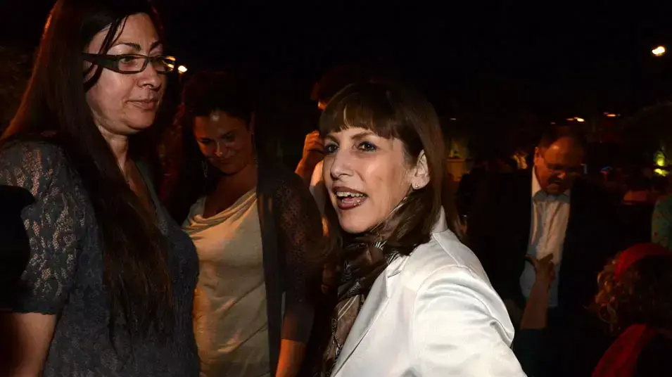 לימור ליבנת בחתונתם של ציפי חוטובלי ואור אלון. מאי 2013