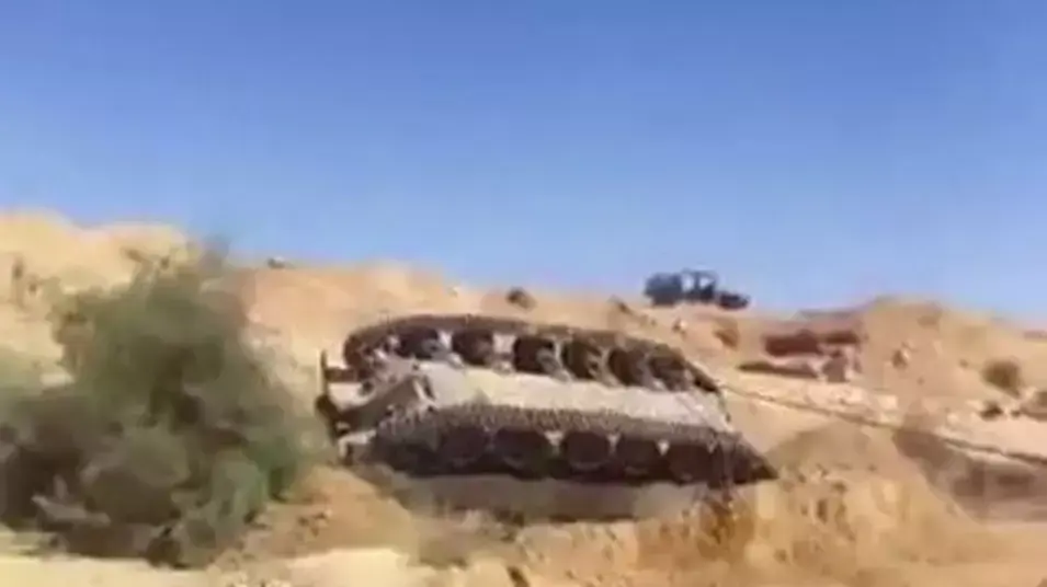 ארבעה חיילים נפצעו בהתהפכות טנק מרכבה בעת אימון