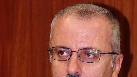ראמי חמדאללה ראש ממשלה הפלסטיני, מאי 2013.