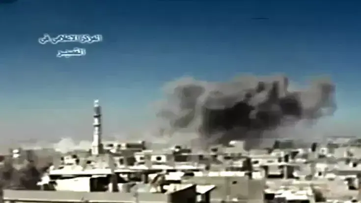 הלחימה נמשכת: צבא אסד הפגיז בקוסייר