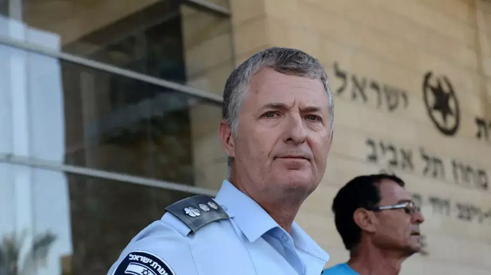 מפקד ימ"ר ת"א גדי אשד במסע"ת בעקבות חקירת הרצח בבר-נוער. יוני 2013
