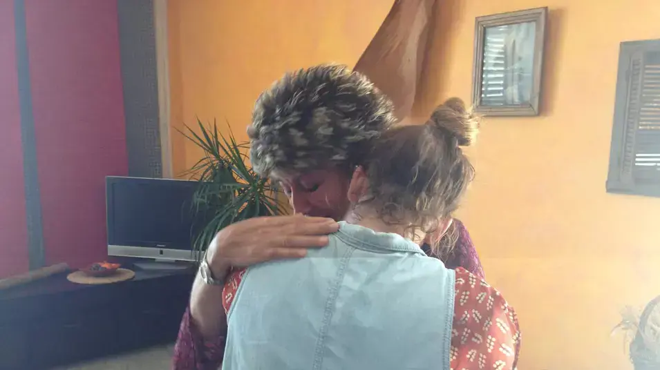 בתו וגרושתו של דורון בן שלוש שנהרג מירי בכותל בתו וגרושתו של דורון בן שלוש שנהרג מירי בכותל