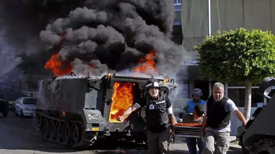 צבא לבנון בעיר צידון. יוני 2013 צבא לבנון בעיר צידון. יוני 2013