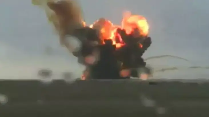 טיל רוסי שנשא לווינים התרסק שניות לאחר שיגורו