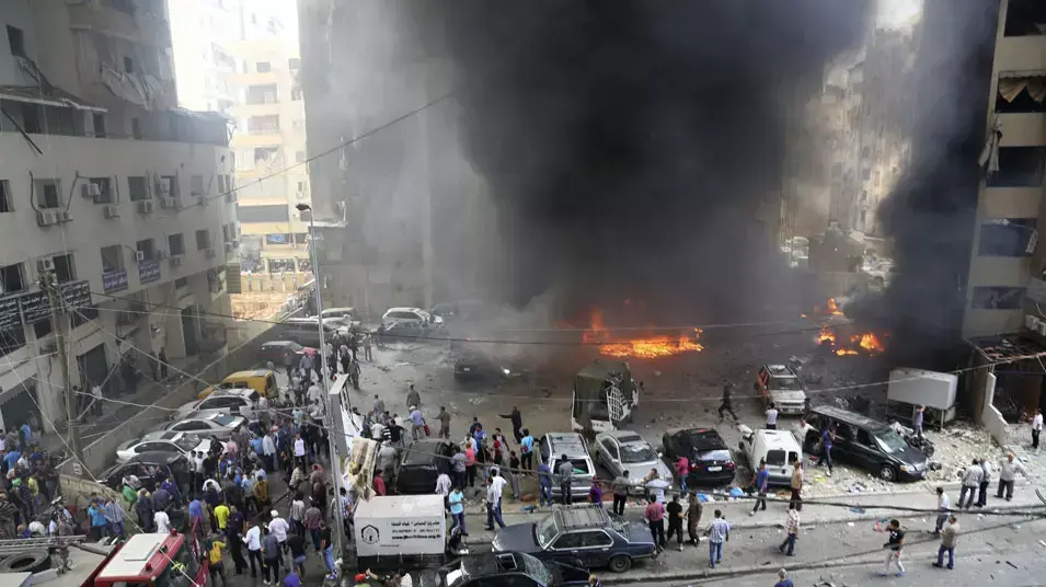 פיצוץ מכונית תופת ברובע דאחייה בביירות, יולי 2013 פיצוץ מכונית תופת ברובע דאחייה בביירות, יולי 2013