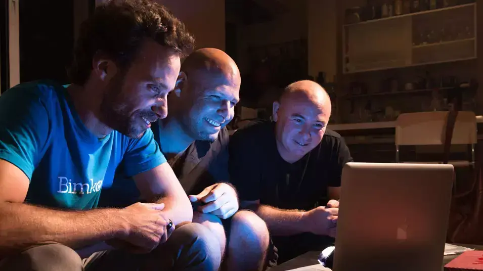 ירון ברובינסקי, רועי ורנר ואדם בני ירון ברובינסקי, רועי ורנר ואדם בני