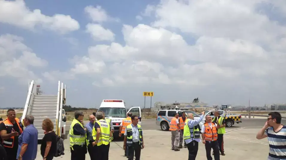מצב חירום בנתב"ג. יולי 2013 מצב חירום בנתב"ג. יולי 2013