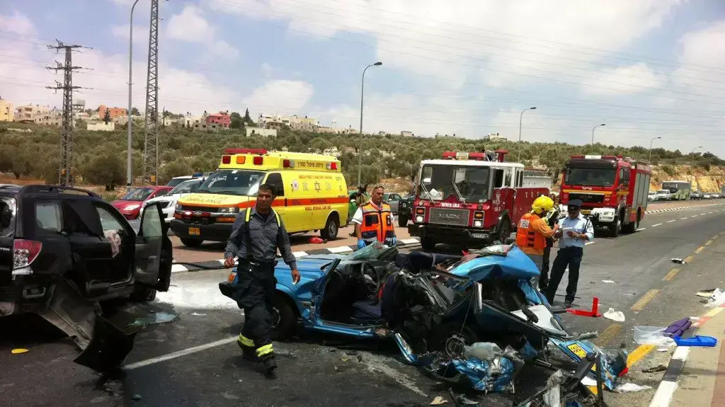 הרוג וחמישה פצועים בתאונת דרכים בשומרון הרוג וחמישה פצועים בתאונת דרכים בשומרון