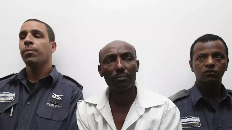 החשוד ברצח נתן וימית ז'ורנו, יולי 2013 החשוד ברצח נתן וימית ז'ורנו, יולי 2013