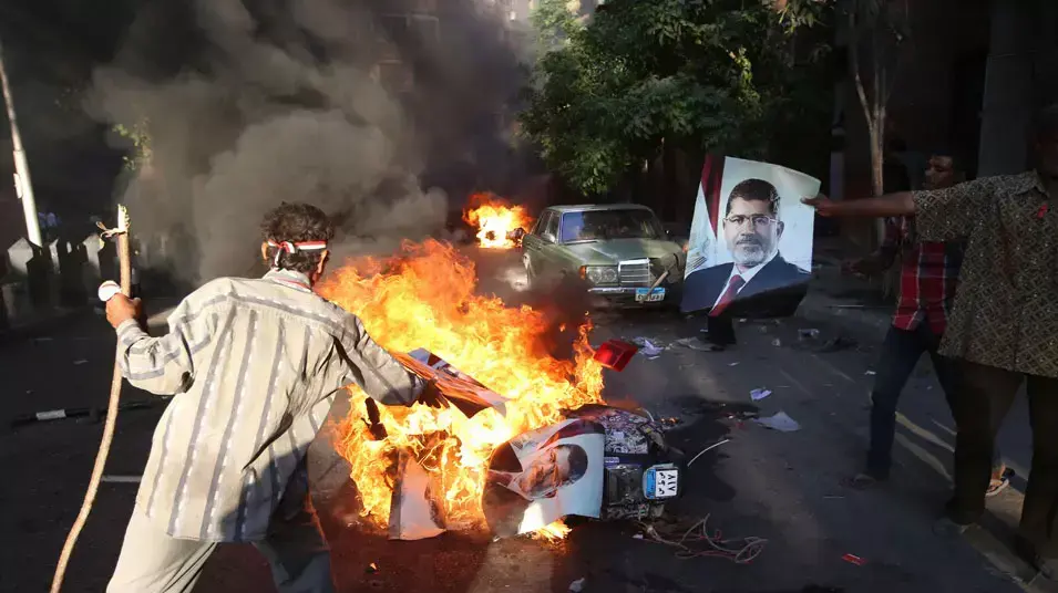 מהומות של תומכי נשיא מצרים המודח, מוחמד מורסי. קהיר, 24-22 ביולי 2013 מהומות של תומכי נשיא מצרים המודח, מוחמד מורסי. קהיר, 24-22 ביולי 2013