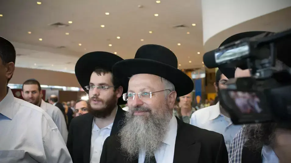 הרב שמואל אליהו בבחירות לרבנות הראשית. יולי 2013