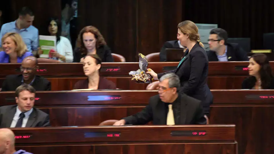ההצבעה בכנסת על חוק התקציב