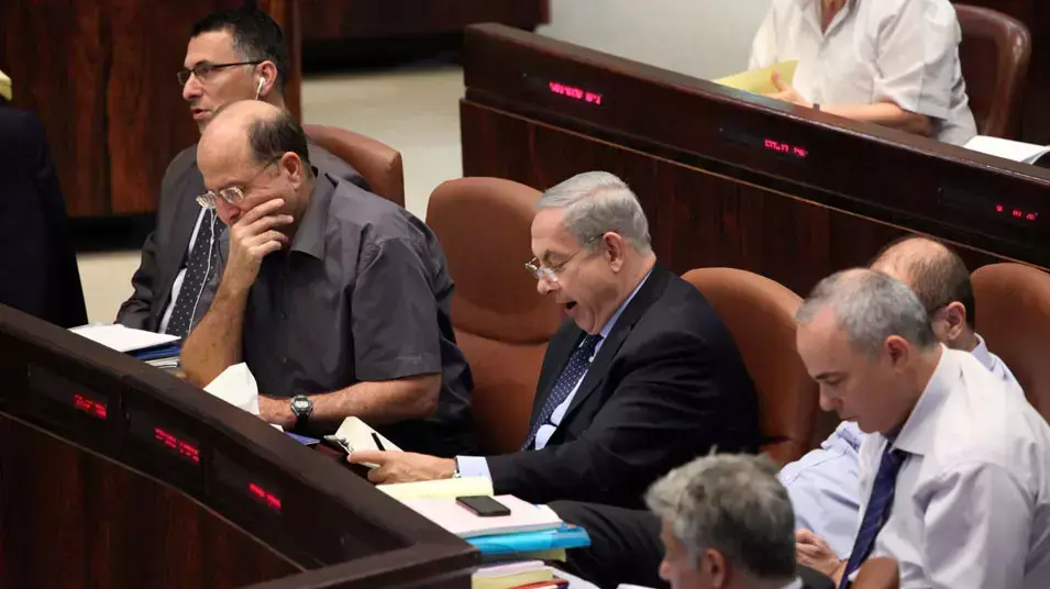 גדעון סער, משה יעלון, בנימין נתניהו, סילבן שלום, יובל שטייניץ גדעון סער, משה יעלון, בנימין נתניהו, סילבן שלום, יובל שטייניץ