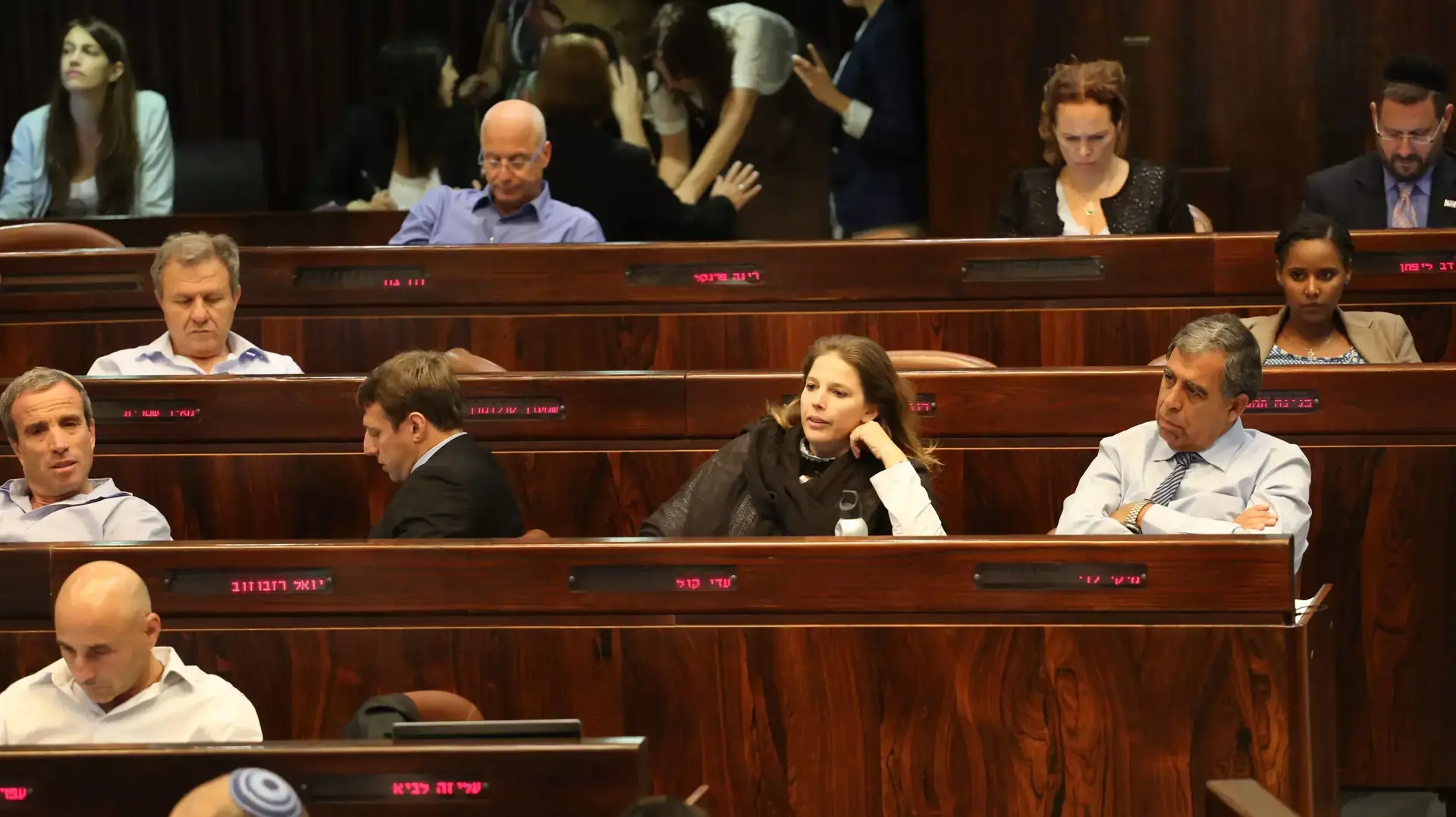 חברת הכנסת עדי קול בדיון במליאת הכנסת, יולי 2013 חברת הכנסת עדי קול בדיון במליאת הכנסת, יולי 2013