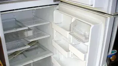 מקרר ריק מקרר ריק