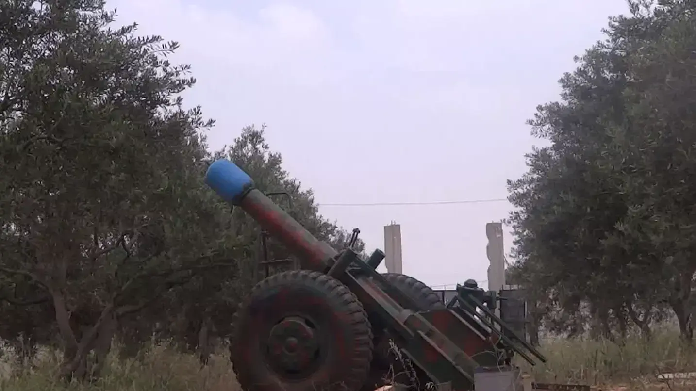 "תותח הגיהנום" של המורדים הסורים "תותח הגיהנום" של המורדים הסורים