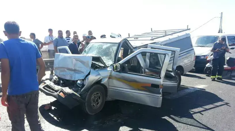 תאונה במנהרת הר הצופים. אוגוסט 2013 תאונה במנהרת הר הצופים. אוגוסט 2013