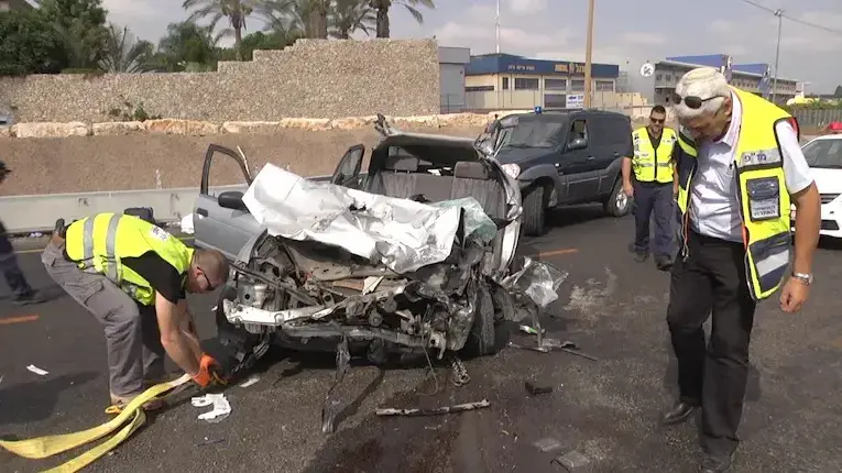 תאונת דרכים בצומת כנות. אוגוסט 2013 תאונת דרכים בצומת כנות. אוגוסט 2013