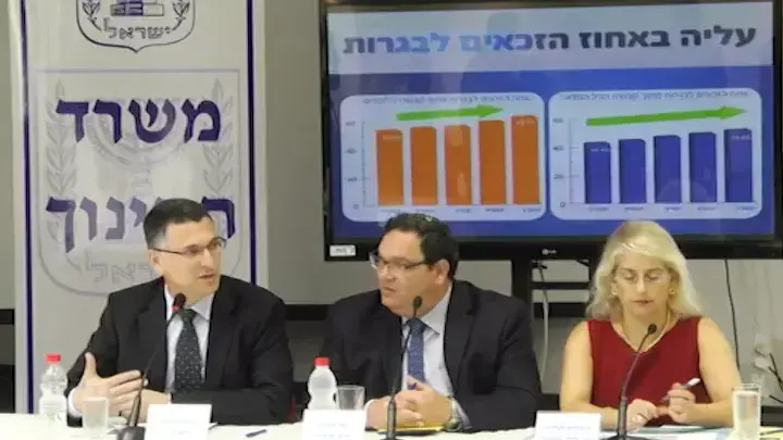 במגמת עלייה: 62.4% תלמידים זכאים לתעודת בגרות